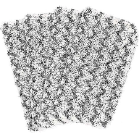 Lot de 4 lingettes AURA lavables pour balai vapeur Shark S1000, S1000a, S1000c, S1000wm et S10001c (compatibles avec les balais vapeur Shark). (1/5)