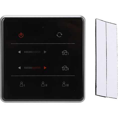 Interrupteur Mural Tactile Intelligent pour Maison Connectée - Contrôle Bluetooth sans Fil via App Tuya et Scénarios (1/5)