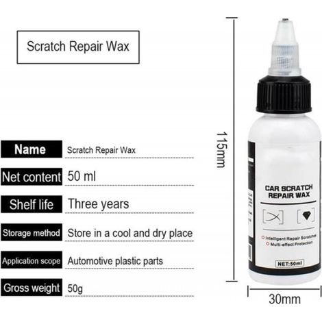 3 set Responsable de peinture ultime, Car Scratch Repair Repair Cax, Restoir de peinture de polissage de voiture, Débover Scratch (1/5)