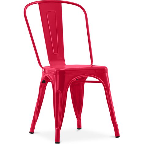 Silla de Comedor - Diseño Industrial - Acero - Nueva Edición - Stylix