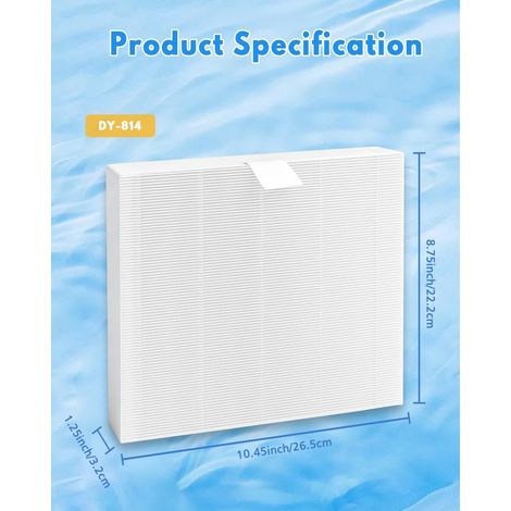 Filtre Plat de Remplacement Spa (4 Pack) 10-00814 Filtre pour Bains à remous A5 A6 A7 A8 A9 M6 M7 M8 M9 S150 S180XD S200 (2023 à présent) (1/4)