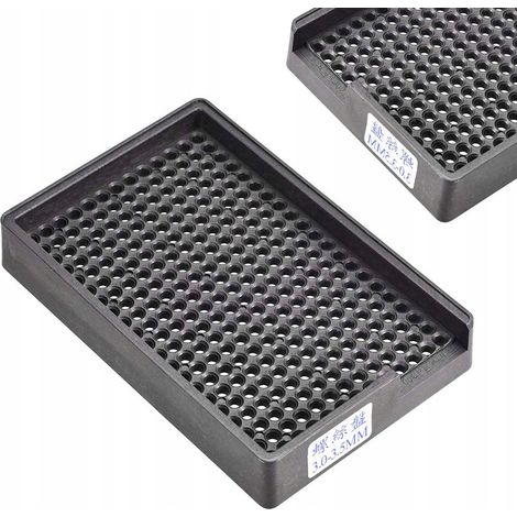 Vassoio antistatico ESD per viti da 3-3,5 mm, 273 fori, organizer
