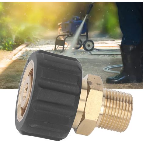 Zubehör für Reinigungsmaschinen: Hochdruckwasserschlauch, Griff für Wasserpistole, Kupfer-Adapterstück, Verlängerungsrohr, Verbindungsstange G3/8 außen auf M22 innen 14 (1/5)