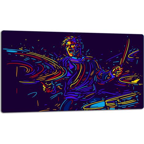 Glasschild Schneidebrett 52x30 Musik (1/5)