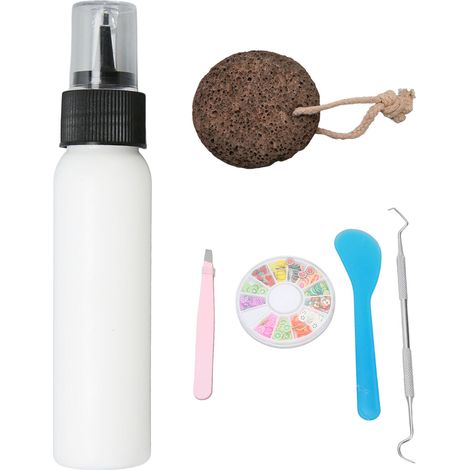Kit de pierres à gratter anti-stress sûr et inoffensif, durable, facile à utiliser, avec grattoir, pince et crochet pour soulager l'anxiété (1/5)