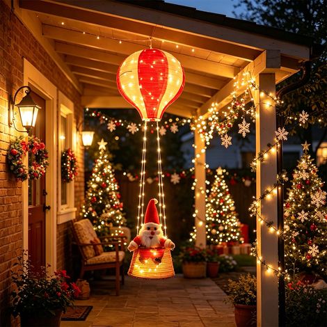 lumières LED pour décoration de Noël Décoration lumineuse de Noël alimentée par piles (1/4)