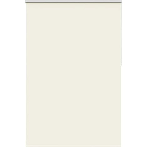 Store enrouleur occultant blanc cassé 165x230 cm largeur tissu (1/5)