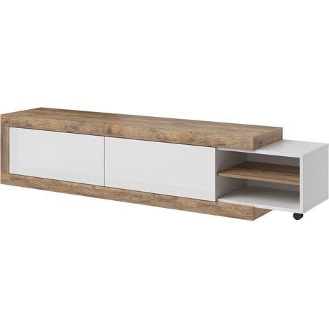 Mueble TV Balcira 103 , Número de puertas: 0, Número de cajones: 0, 200x44x40cm (1/5)