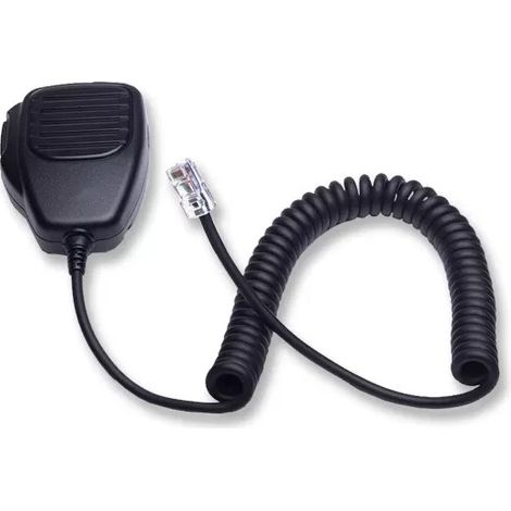 Compatible with mobile radios 2100H and 2200H, IC7000 microphones, and HM-118N hand and shoulder microphones. (1/4)
