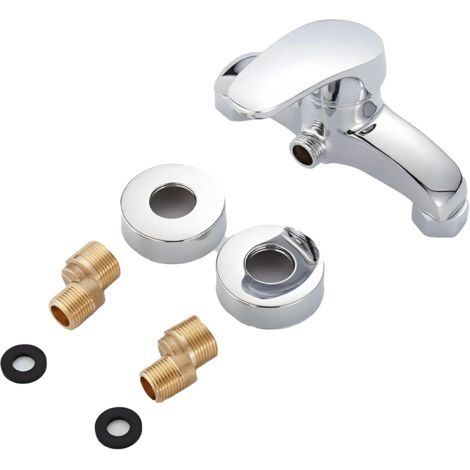 Lot de 2 Charnières de porte pour armoires de cuisine de 170 degrés Charnières de porte grand angle - Pas de fente requise - Facile à installer (1/5)