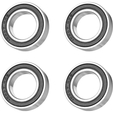 4 roulements à billes à gorge profonde étanches en caoutchouc 15267-2RS, 15 x 26 x 7 mm (1/5)