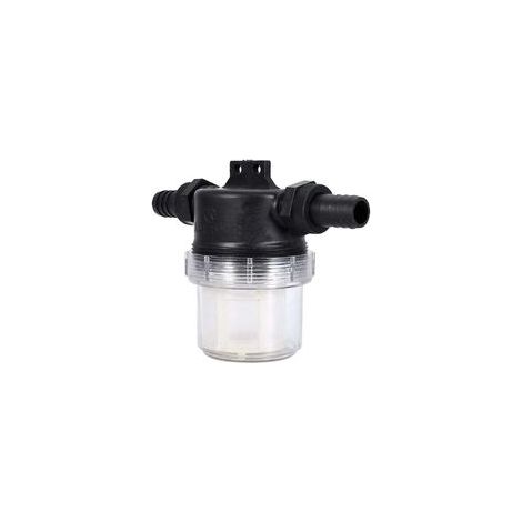 Wasserpumpen-Filternetz-Sprinkler, verstellbares Inline-transparentes Netzsieb, Bewässerungswerkzeug für Gartenwasserpumpe (Schnittstelle: 20 mm) (1/4)