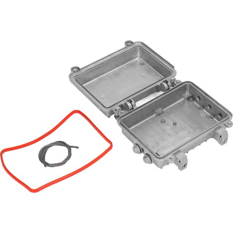 Boîtier de jonction étanche en aluminium moulé sous pression pour alimentation électrique (1/5)
