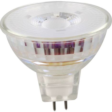 LightMe LM85380 LED CEE G (A - G) GU5.3 réflecteur 4 W = 25 W blanc chaud (Ø x H) 50 mm x 45 mm 1 pc (1/2)
