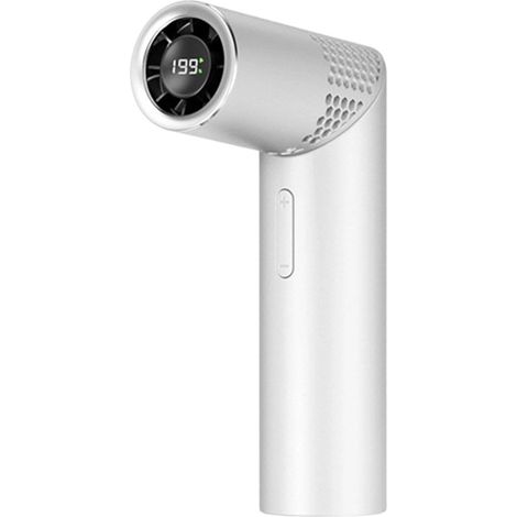 Mini ventilateur portable, appareil de refroidissement rechargeable, ventilateur USB portable, circulateur d'air personnel, flux d'air puissant, idéal par temps chaud, en voyage, en camping, à la pêch (1/5)