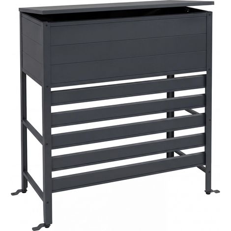 Cache en aluminium pour climatisation/échangeur thermique HWC-P94, couvercle de coffre de rangement (1/5)