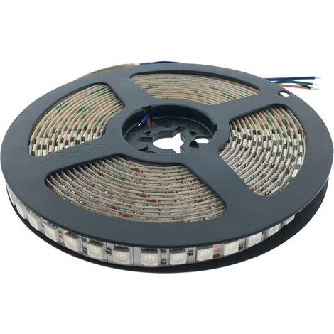 RGB-LED-Streifen 24V-DC 100W 10mm IP20 - Spule 5 Meter