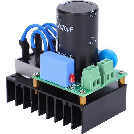 Carte de module redresseur, condensateur 470 µF, entrée 0-220 V CA, sortie 0-311 V CC, protections multiples 220 V (1/5)