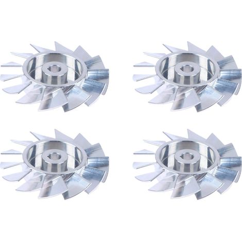 Turbine de ventilateur en aluminium 100 000 tr/min 27 mm Pièce de rechange pour sèche-cheveux Pièce de réparation Équipement industriel Ventilateur en aluminium pour électronique (1/4)
