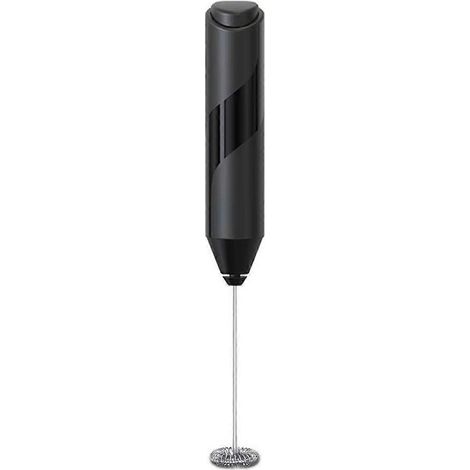 Électrique manuel lait frother automatique rotary egg beater café foamer boisson mixer whisk cuisson stirring outils (1/5)
