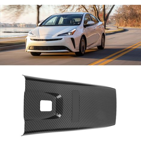Cache de sortie d'air arrière style fibre de carbone compatible avec Prius Hatchback 2019-2020 (1/4)