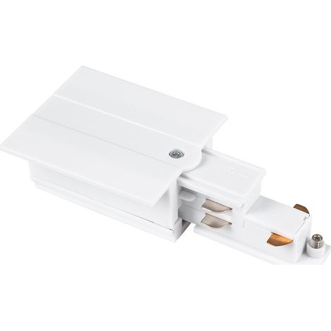 Conector alimentador para carril trifásico empotrable - - Blanc