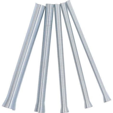 Cintreuse de tube cuivre aluminium climatisation ressort super flexible CT5050, outil pliage maniable pour tuyau frigorifique, accessoire professionnel durable (1/4)