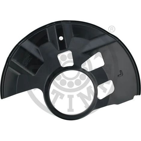 Disque de frein avec protection anti-éclaboussures OPTIMAL pour MAZDA 6 Break (GY) Avant gauche BSP-9401L, plaque de support (1/5)