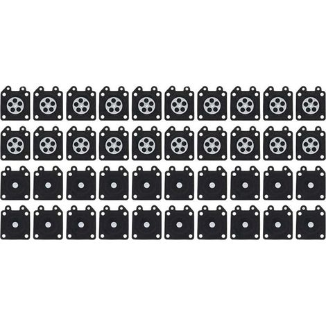 40 pezzi per carburatore a catena, dosaggio diaframma per 95-526 500 3800 4500 5200 5800 kit di guarnizioni di montaggio auto (1/4)