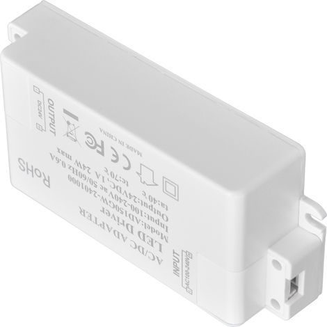 DC24V 24W 1A LED-Netzteil, AC100-240V Konstantspannungstransformator, DIY-Netzteil, Modell Q系-24W/AD150GW-2401000 (1/5)