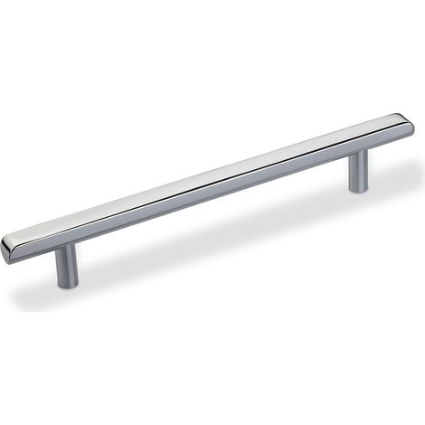 Stangengriff/ Relinggriff SW43 BA 160 mm Aluminium Chrom poliert (1/3)
