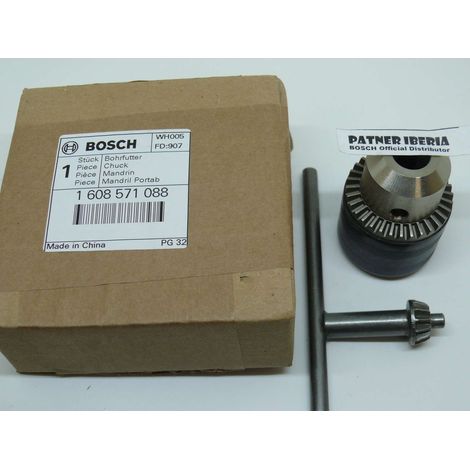 Repuesto original BOSCH 1608571088  Portabrocas para GBM 13-2RE GAH 500-DSE y GBH 2-26-DRE