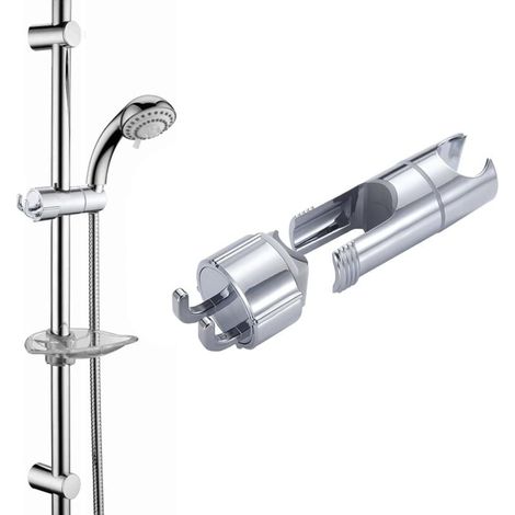 Support De Douchette Universel, Support De Douche Réglable De 16 À 27 Mm,support De Douchette Rotatif À 360 Degrés,pour Salle De Bain Barre De Douche