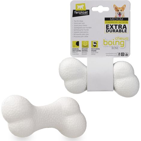 Jouet Chien, Distributeur Croquettes ou Friandises, en Caoutchouc Naturel Durable à Mâcher, Arôme de poulet, Rebondissant, Lancer et rapporter, Jouets pour Petit Chien, Orange (1/5)