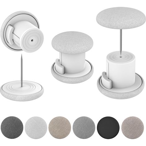 Clips de couette – Lot de 6 clips pour housse de couette contre le glissement, clips de couette avec bouton – Fixation pour couette, housse de couette et drap de lit (1/5)