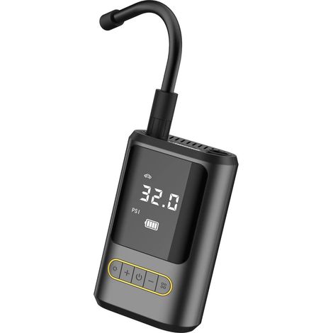 Pompe à air électrique portable, 6000 mAh, avec télécommande, pour un gonflage portable et une utilisation à domicile ou en extérieur.-AquaForge (1/4)