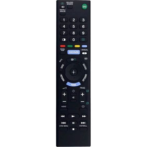 TéLéCommande de Remplacement RMT-TX101P pour TéLéViseur LED HD KDL-32W700C KDL-48W700C KDL-40W700C KDL32W700C KDL48W700C KDL40W700C (1/2)