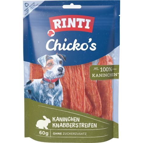 Rinti Chicko Hundesnack Kaninchen 60 g Trockenfutter Hunde