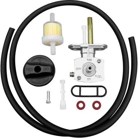Robinet d'essence à levier et vis compatible avec Arctic Cat 400, 250, 300 et 375 (1/5)