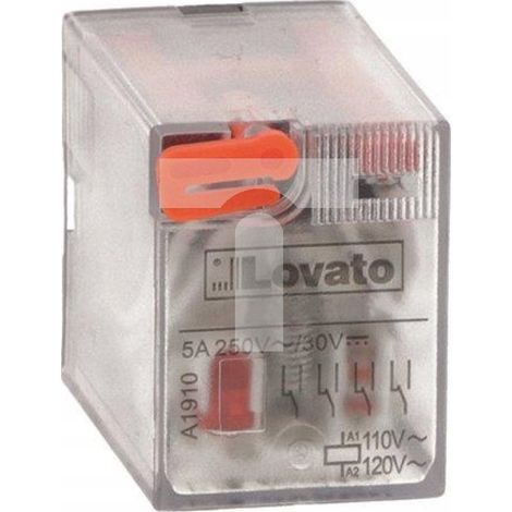 Relé industrial Lovato hr604ca024 24VAC 5A (1/3)