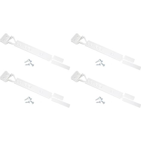 4 x Universal Integrated Sliding Door Hinge Mounting Kit (1/4)