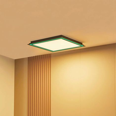 [GEBRAUCHT] B-Ware Lucande Deckenlampe Deckenleuchte Led Weiß Leicy Rgb Cct Fernbedienung Lampe