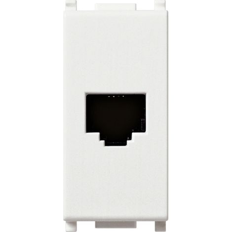 VIMAR - 14320 Presa RJ11 6/4 bianco