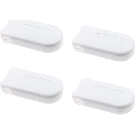 Poids de rechange pour cordon de store vertical, enrouleur, volet roulant, poignée de sécurité en plastique, dispositif de tension, accessoires pour stores (4 pièces, blanc) (1/5)