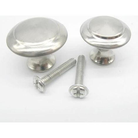 10pcs Poignées de Boutons pour Placards de Cuisine Chambre Tiroir Placard -30mm (1/4)