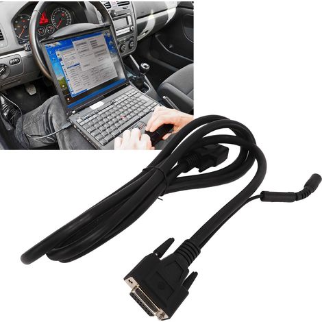Le câble adaptateur du connecteur de test principal OBD2 est compatible avec le Launch X431 GX3 (référence : câble principal Launch GX3). (1/5)