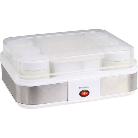 máquina para hacer yogurt y queso 12 botes 21.5w - dop156 - domoclip - (1/4)