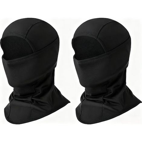 Balaklava de lana para invierno，gorro para motociclista，esquís y tablas de snowboard. Juego de 2 piezas，disponible en 9 colores