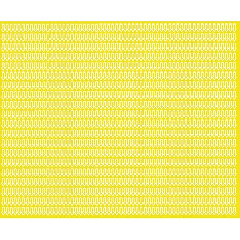 Adesivo a forma di freccia 4x8 mm, 1160 pezzi, giallo opaco