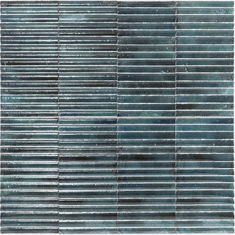 Carrelage Mur Mainzu Blue Brillante 15x30 cm